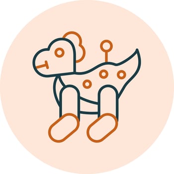 Dinosaur Vector Icon