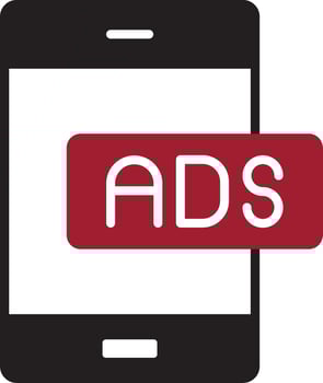 Ads Vector Icon