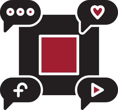 Social Media Vector Icon