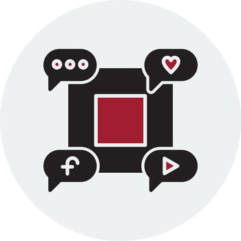 Social Media Vector Icon