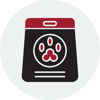 Pets Food Vector Icon