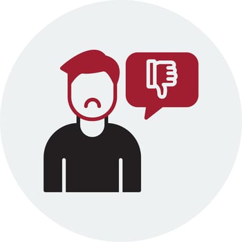 Dislike Vector Icon