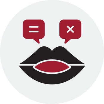 Gossip Vector Icon