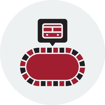 Railway Vector Icon