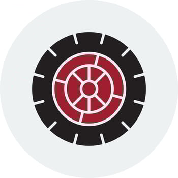 Wheel Vector Icon