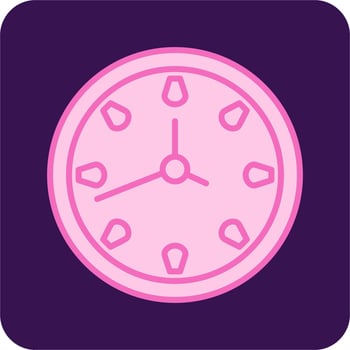 Clock Vector Icon