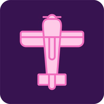 Plane Vector Icon