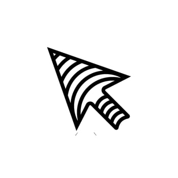 cursor icon vector design templates