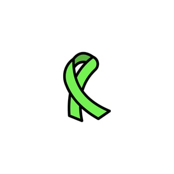 cancer tape icon vector design templates