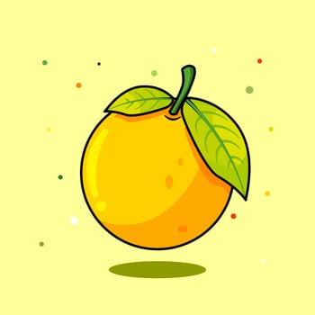 orange juice fresh and healthy best vitamin c. vector illustration design.