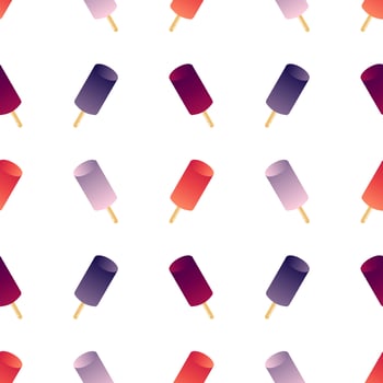 lollipop seamless pattern with gradient color2 vector