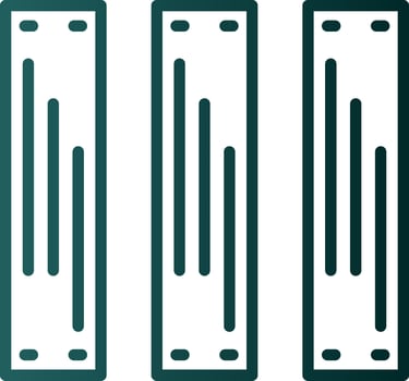 Planks Vector Icon Design