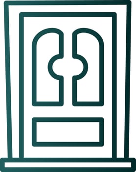 Door Vector Icon Design