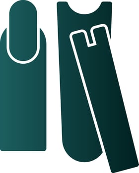 Nail Clippers Vector Icon Design