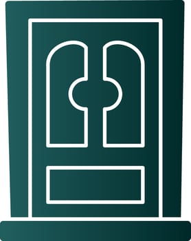 Door Vector Icon Design