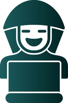 Hacker Vector Icon Design
