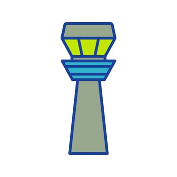 Control Tower Vector Icon