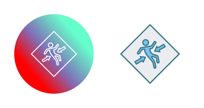 Crush Zone Vector Icon