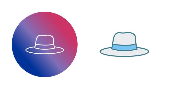 Women's Hat Vector Icon
