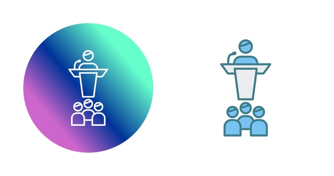 Seminar Vector Icon