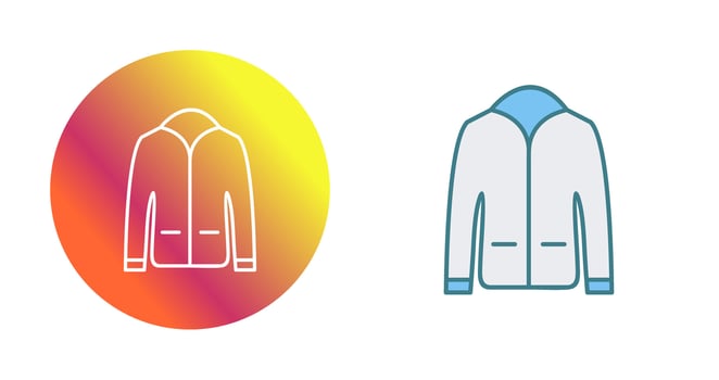 Men's Jacket Vector Icon