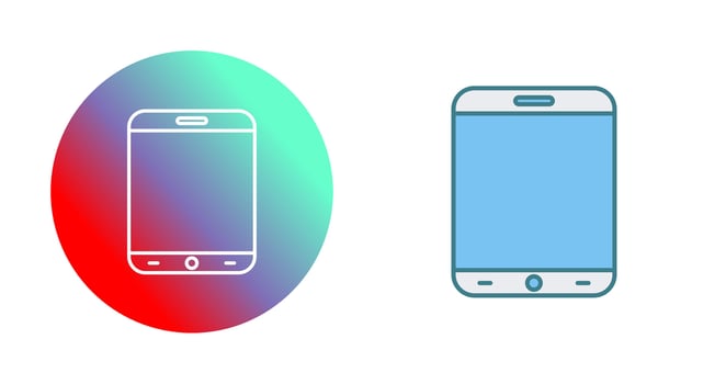 Tablet Vector Icon