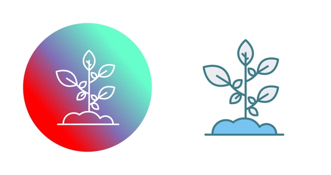 Sprout Vector Icon
