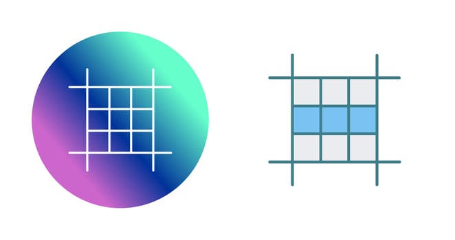 Square Layout Vector Icon