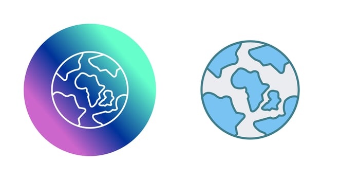 Earth Vector Icon