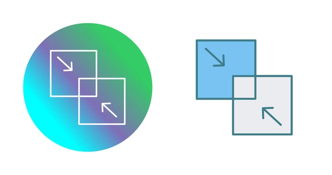 Combine Vector Icon