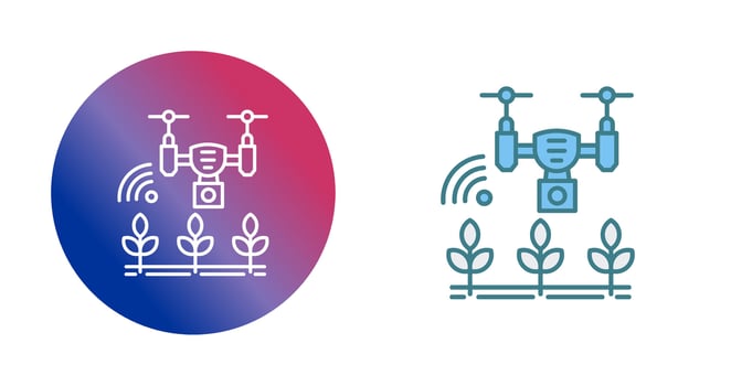 Smart Farm Vector Icon