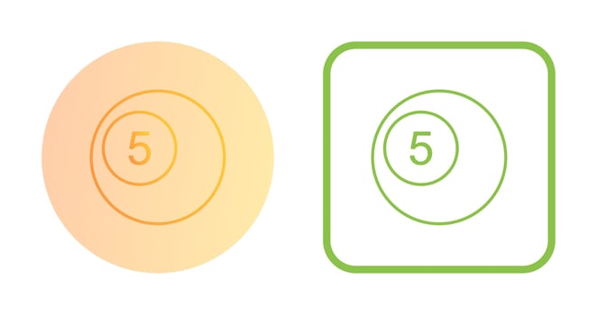 Pool Balls Vector Icon