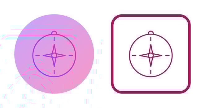 Compass Vector Icon