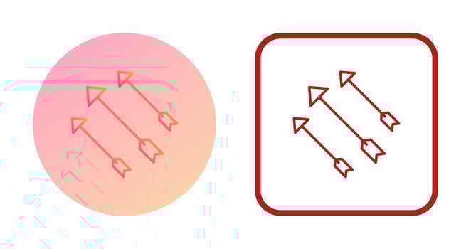 Unique Arrows Vector Icon