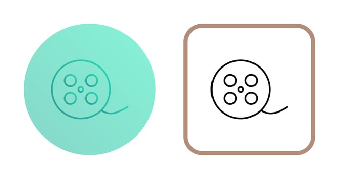 Reel Vector Icon