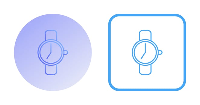 Watch Vector Icon