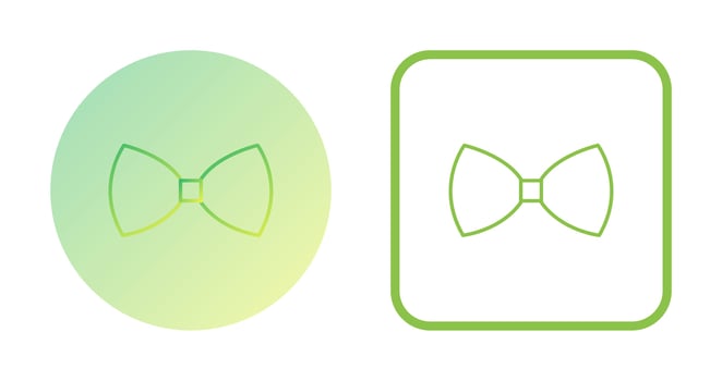 Bow Tie Vector Icon
