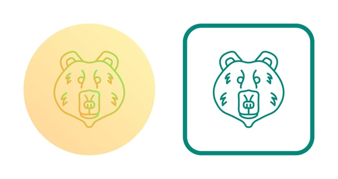 Polar Bear Vector Icon