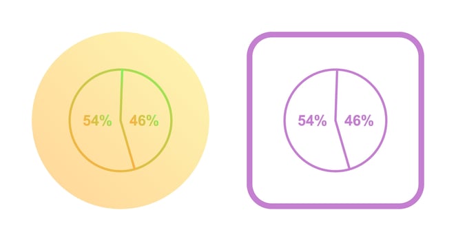 Candidate Stats Vector Icon
