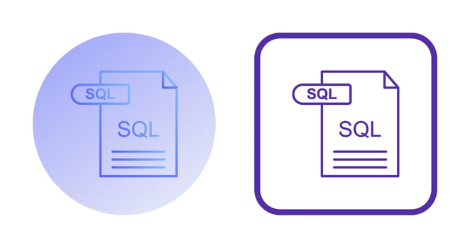 SQL Vector Icon