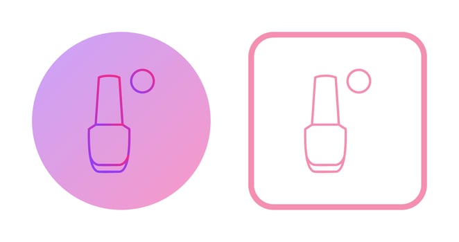 Nailpolish Vector Icon
