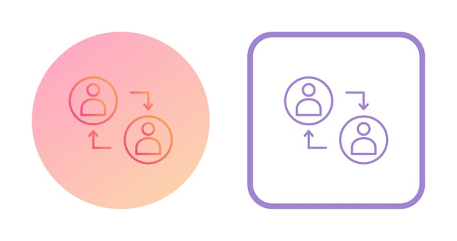 Connected Profiles Vector Icon