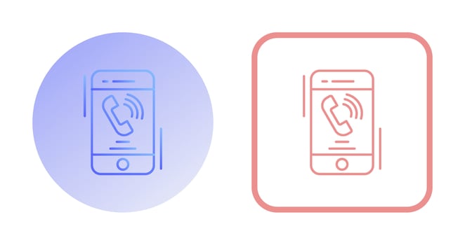 Incoming Call Vector Icon