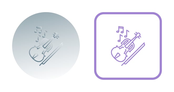 Violin Vector Icon