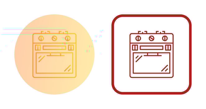Stove Vector Icon