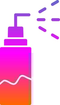 Perfume Atomizer Vector Icon Design