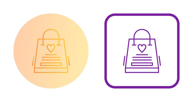 Gift Bag Vector Icon