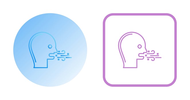 Bad Breath Vector Icon