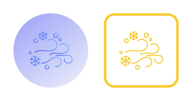 Blizzard Vector Icon