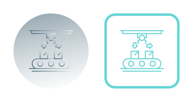Coneyor Vector Icon